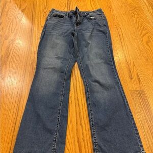 Maurices Dark Blue Boot Cut Jeans